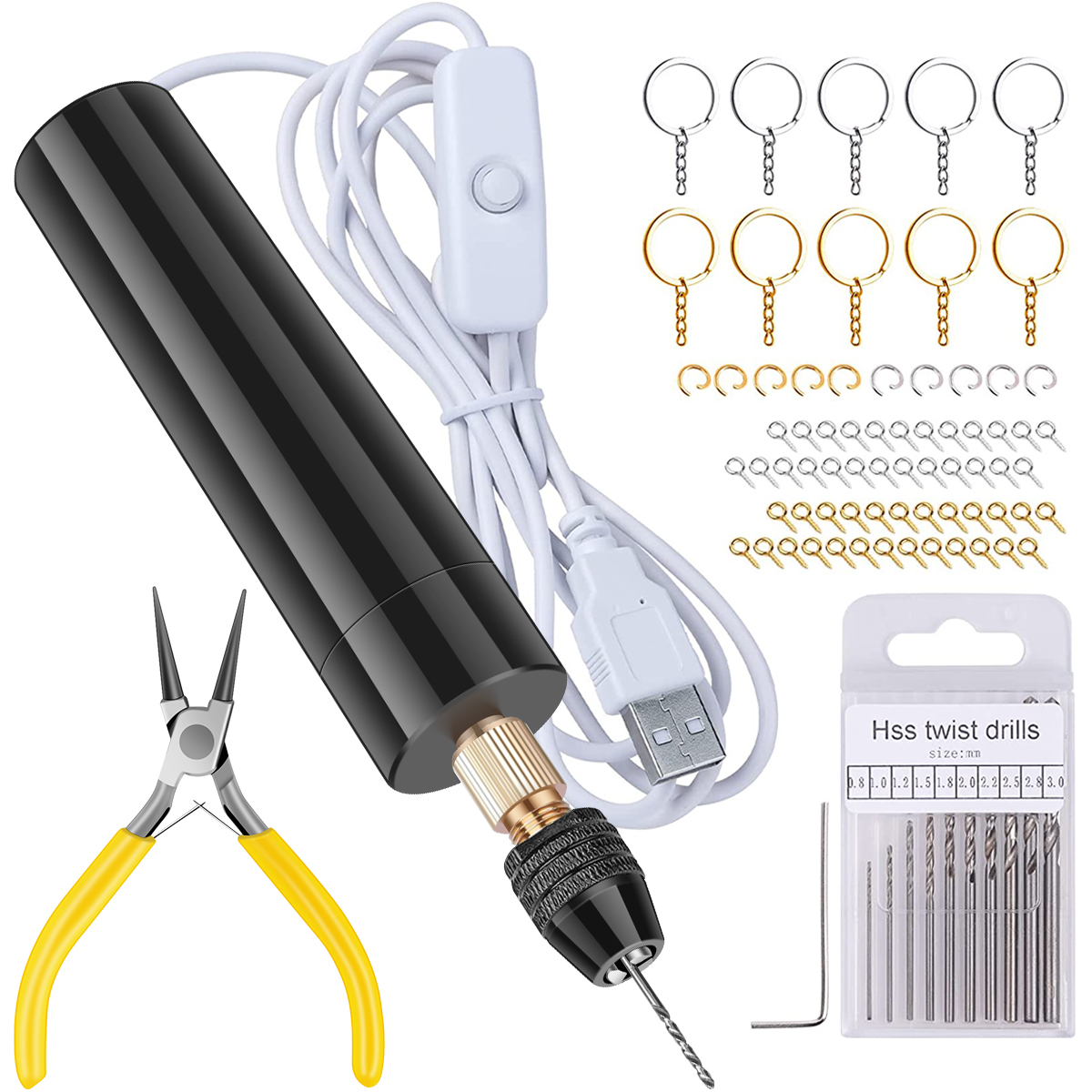 Jewelry Making Dc - Handheld Mini Electric Drill DIY Electric