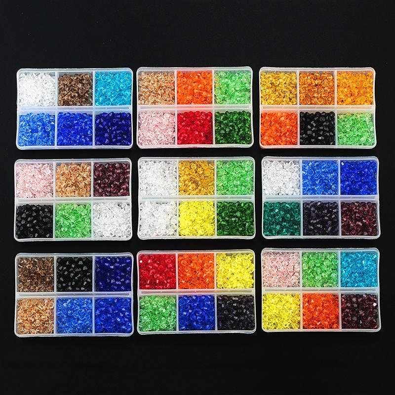 Jewelry Making For Kids - 600pcs/lot 4mm 5238 bicone beads Crystal