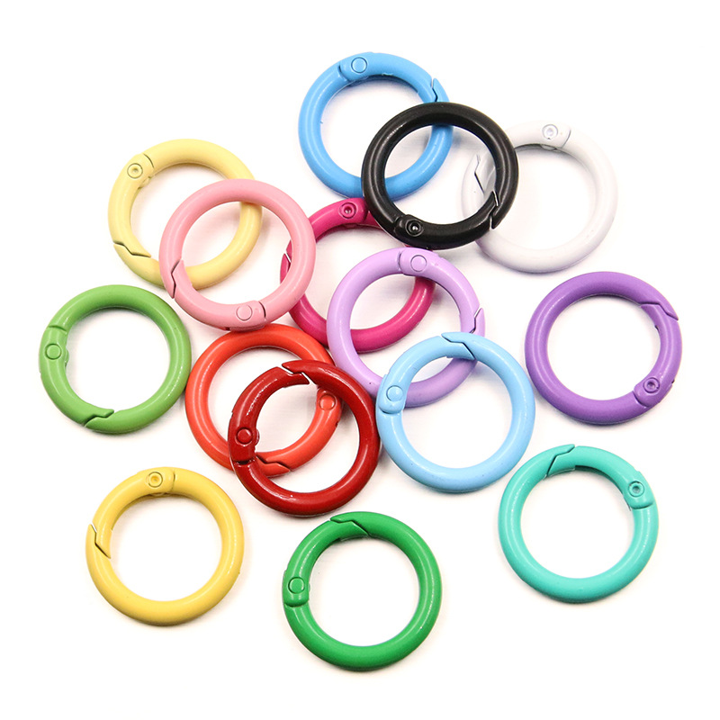 Jewelry Making Name - 5-20pcs Colorful Spring O Rings Round