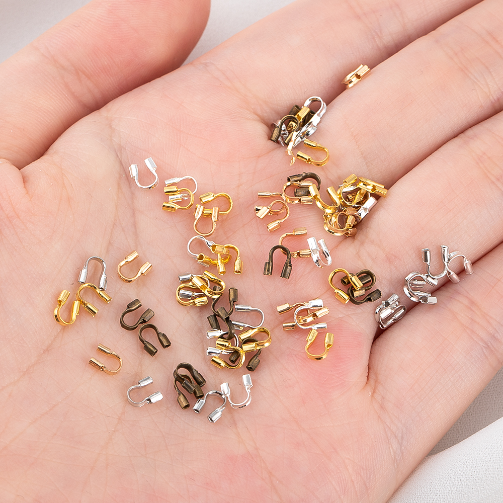 Jewelry Making Yarn - 100pcs 200pcs Copper Wire Guard Guardian