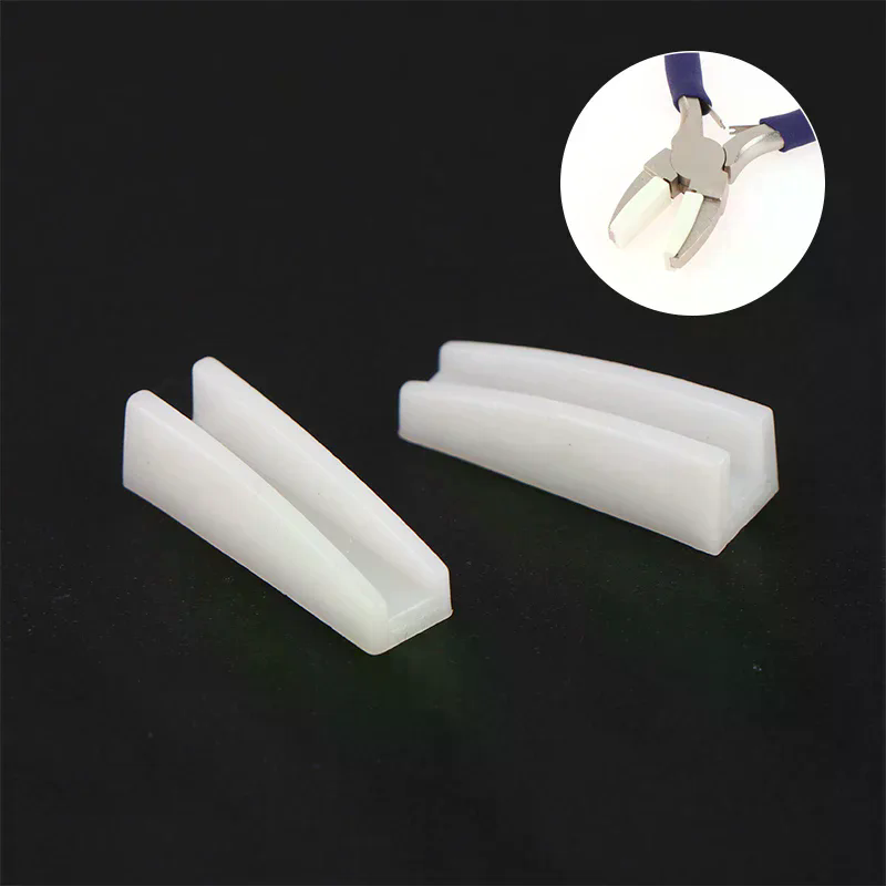 Jewelry Making Pliers - 2Pcs Nylon Jaw Pliers Replacement Head