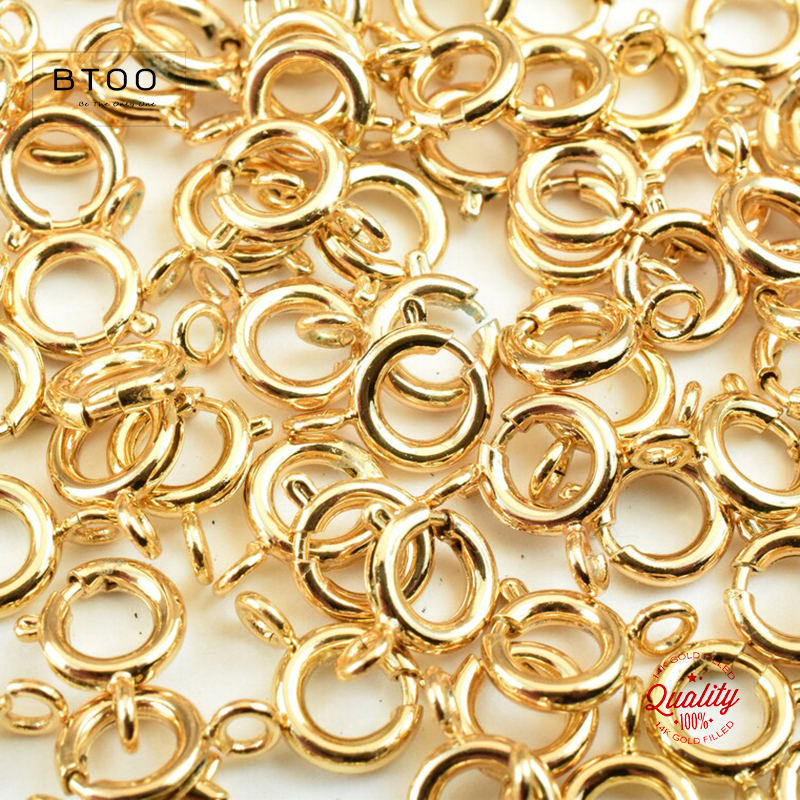 Jewelry Making Name - 14K Gold Filled Spring Ring Clasps