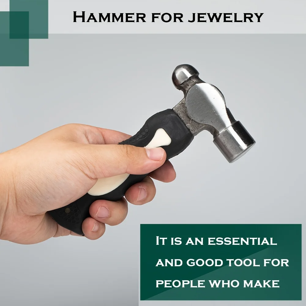Black Steel Metal Stamping Ham - Jewelry Making Hammer บทวิจารณ์และราคา