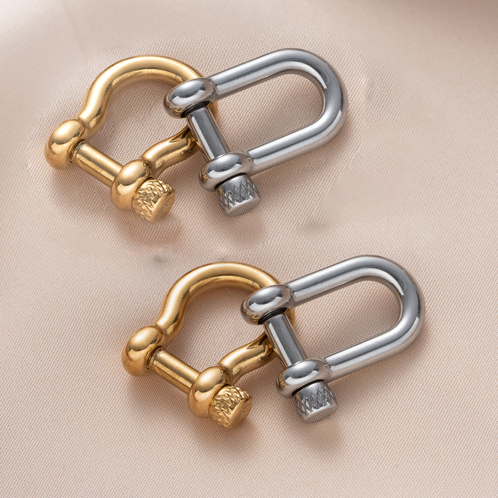 1pcs 304 Stainless Steel D-Rin - Jewelry Making Name บทวิจารณ์และราคา