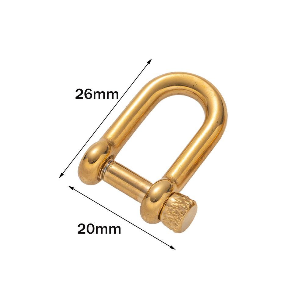 1pcs 304 Stainless Steel D-Rin - Jewelry Making Name บทวิจารณ์และราคา
