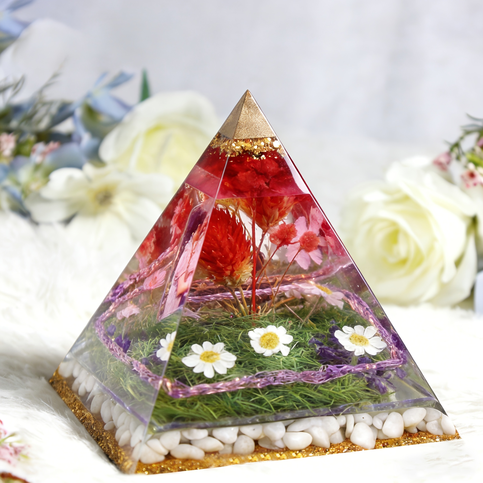 5pc- Pyramid resin molds of va - Resin Mold Jewelry บทวิจารณ์และราคา