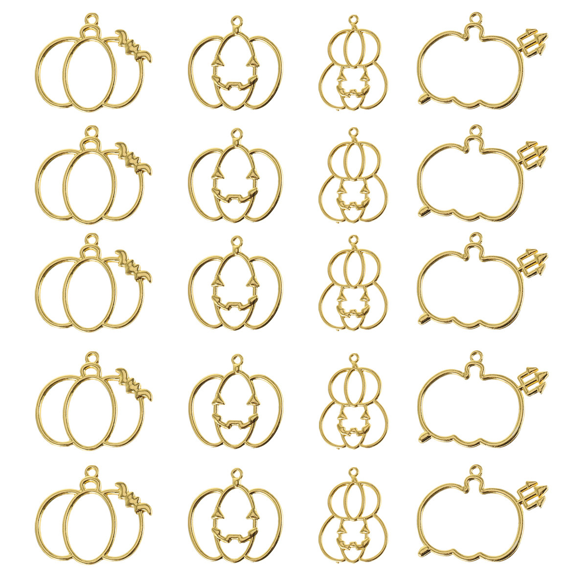 20Pcs DIY Pumpkin Resin Pendan - Jewelry Making Resin บทวิจารณ์และราคา