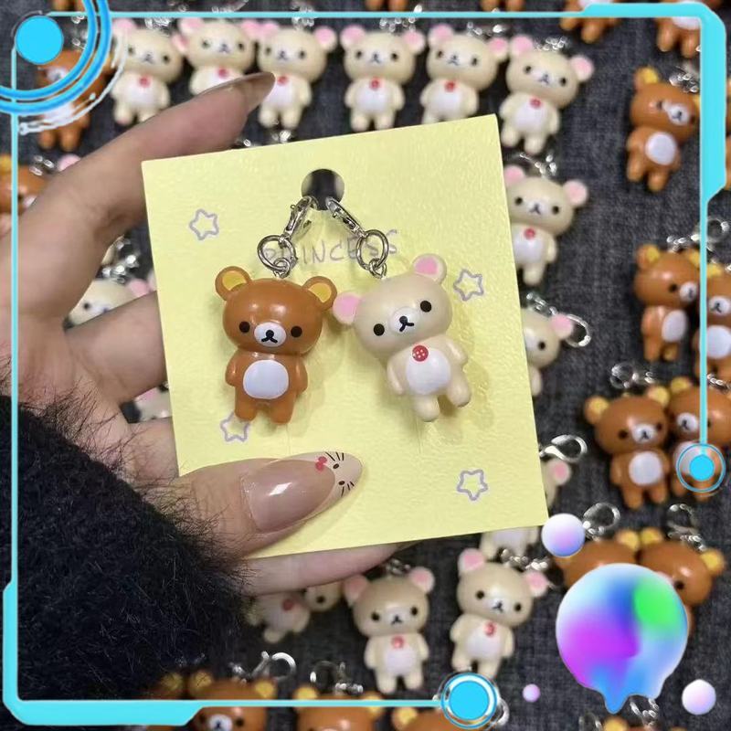 Rilakkuma Keychain Cute Kawaii - Jewelry Making Resin บทวิจารณ์และราคา