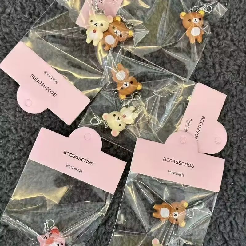 Rilakkuma Keychain Cute Kawaii - Jewelry Making Resin บทวิจารณ์และราคา