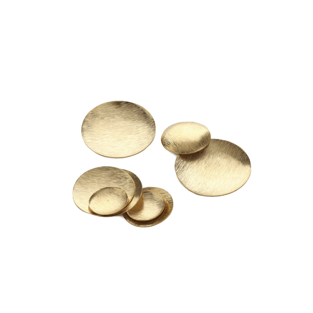 Raw Brass Brushed Round Convex - Jewelry Making Hammer บทวิจารณ์และราคา