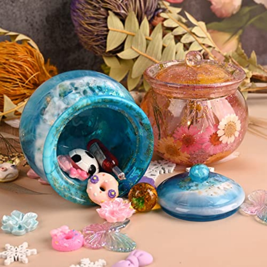 Jar Silicone Molds, Jar Resin  - Resin Mold Jewelry บทวิจารณ์และราคา