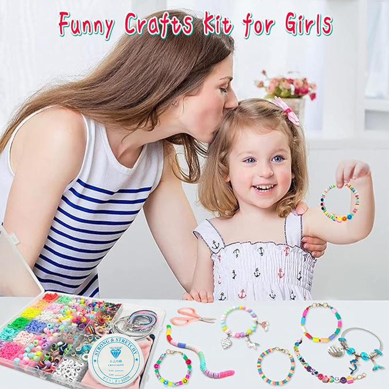 3400pcs Beads Charms Jewelry M - Jewelry Making For Kids บทวิจารณ์และราคา