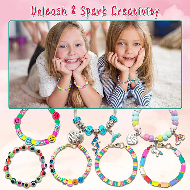 3400pcs Beads Charms Jewelry M - Jewelry Making For Kids บทวิจารณ์และราคา
