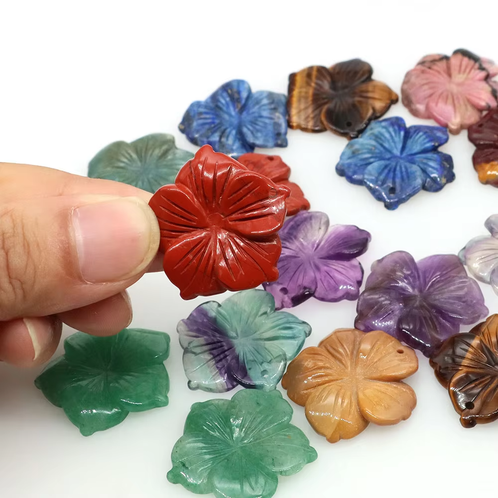 28mm Drilled Peach Blossom Flo - Jewelry Making Drill บทวิจารณ์และราคา