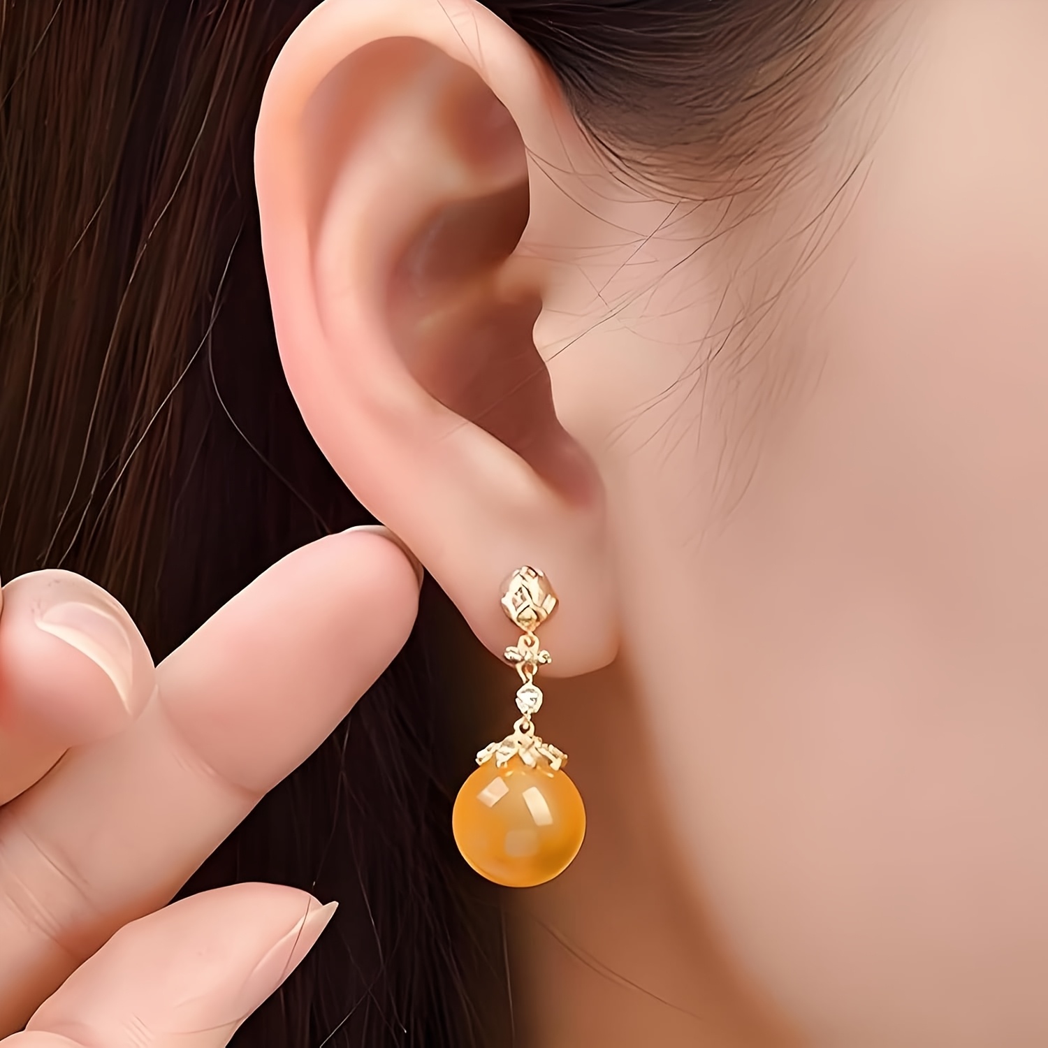Two perforated spherical silic - Resin Mold Jewelry บทวิจารณ์และราคา