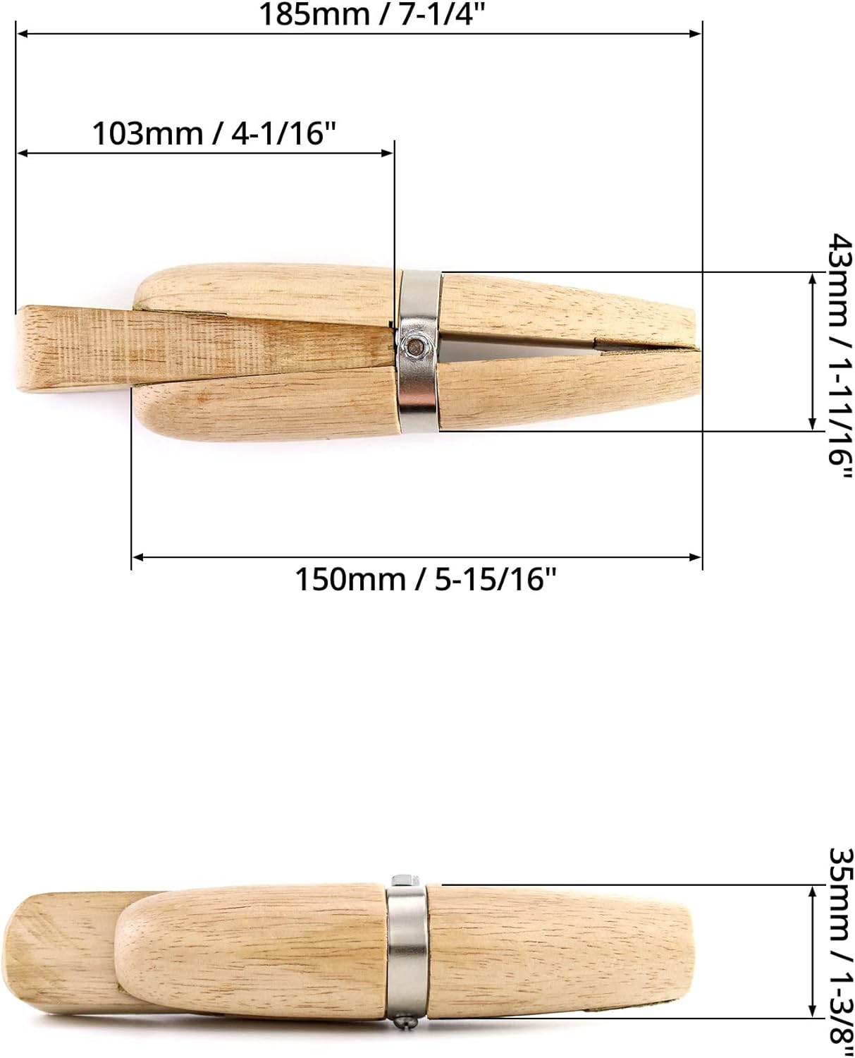 Wooden Ring Clamp Wedge Jewele - Jewelry Making Pliers บทวิจารณ์และราคา
