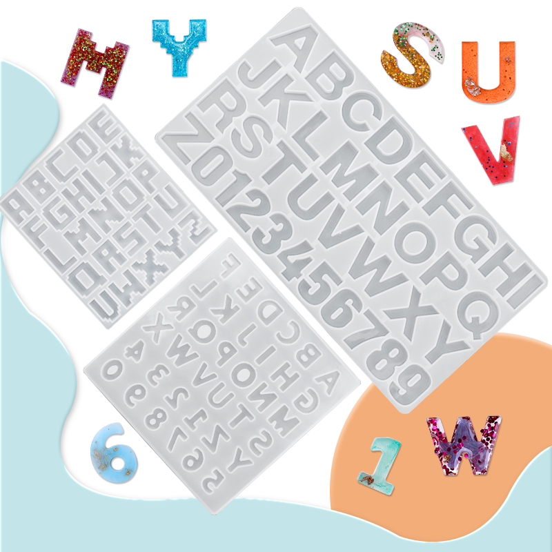 Alphabet Epoxy Resin Mold Kit  - Jewelry Making Drill บทวิจารณ์และราคา
