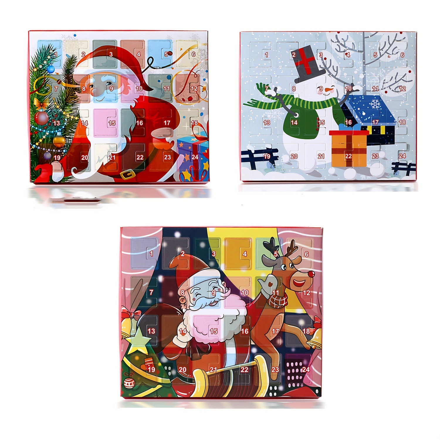 Snowman Christmas Advent Calen - Jewelry Making Resin บทวิจารณ์และราคา
