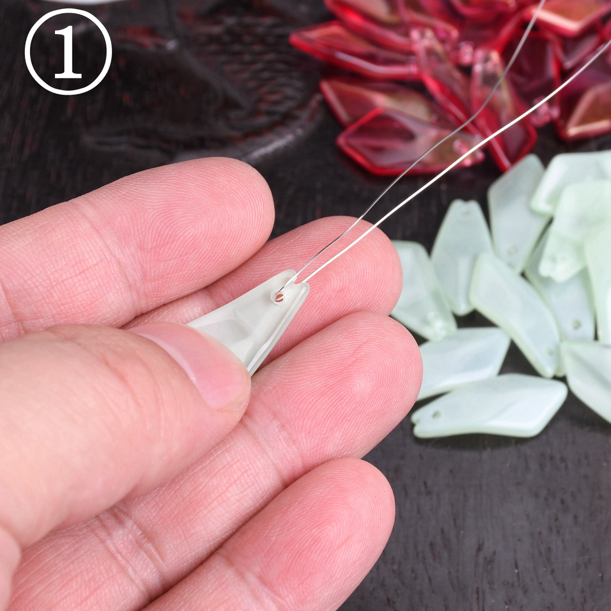10pcs 20x10mm Petal Lampwork C - Jewelry Making Drill บทวิจารณ์และราคา