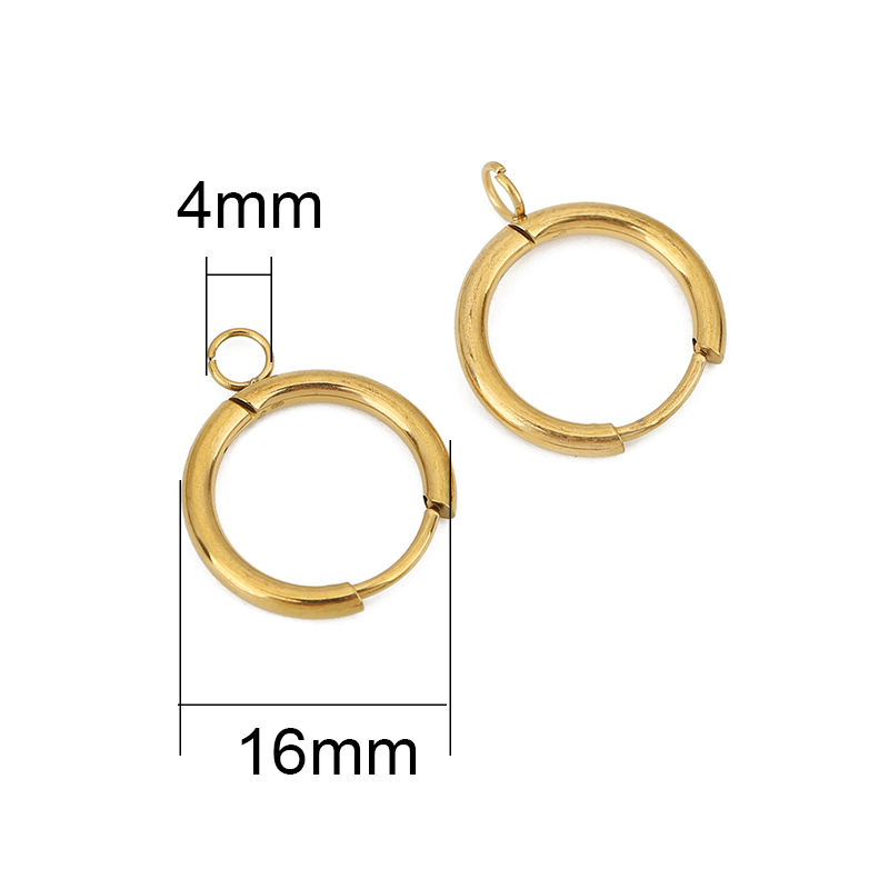 10pcs PVD Never Fade Earrings  - Jewelry Making Name บทวิจารณ์และราคา