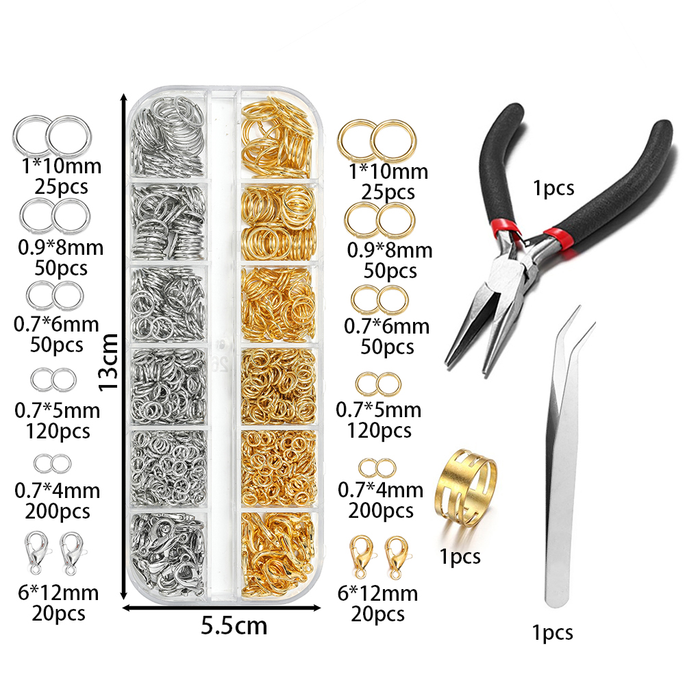 930pcs/Box Jewelry Findings Ki - Jewelry Making Pliers บทวิจารณ์และราคา