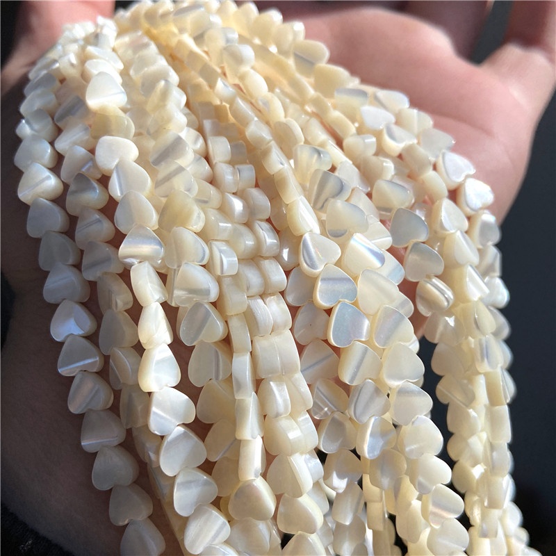 Natural Freshwater Mother of P - Jewelry Making Using Beads บทวิจารณ์และราคา