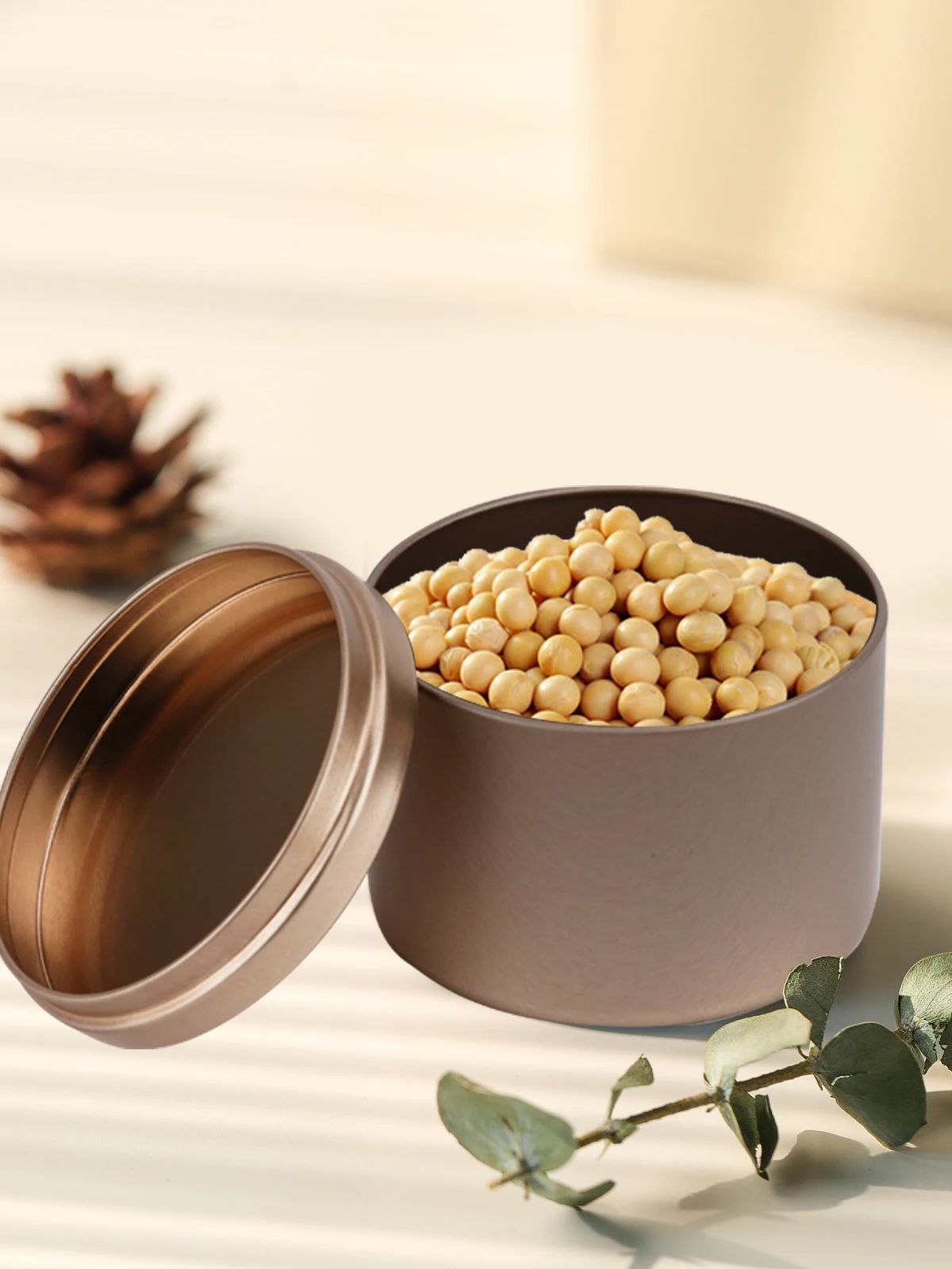 12pcs 4oz Metal Candle Tins wi - Jewelry Making Wax บทวิจารณ์และราคา