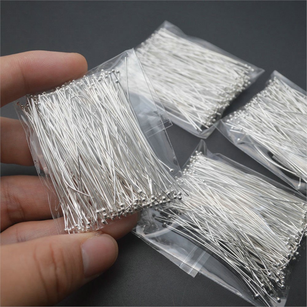 100pcs Authentic Sterling Silv - Jewelry Making Using Beads บทวิจารณ์และราคา