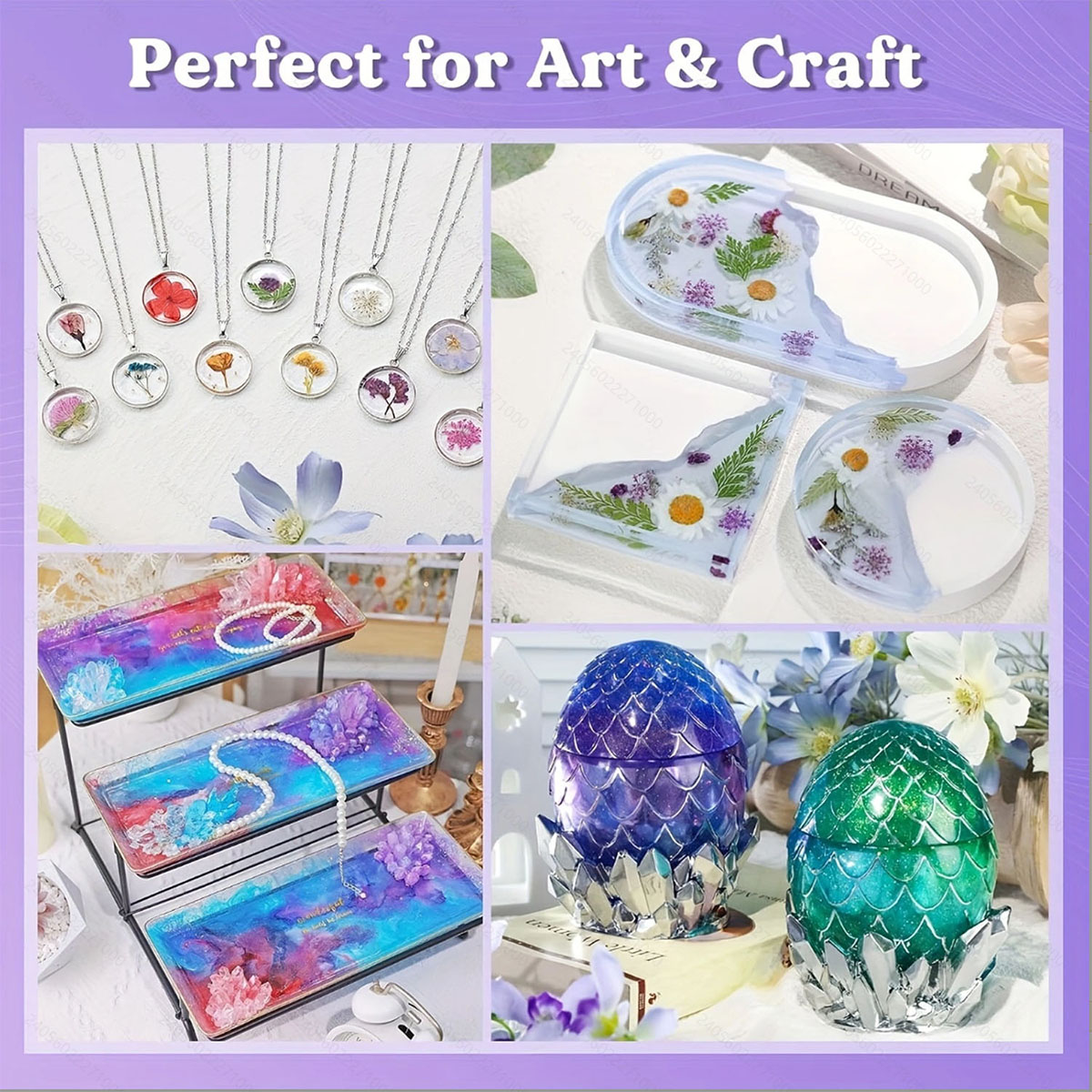 125ml/250ml Crystal Clear Cast - Resin Mold Jewelry บทวิจารณ์และราคา