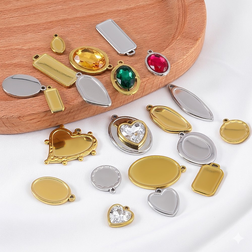 5pcs 1pcs No Fade Stainless Ir - Jewelry Making Resin บทวิจารณ์และราคา