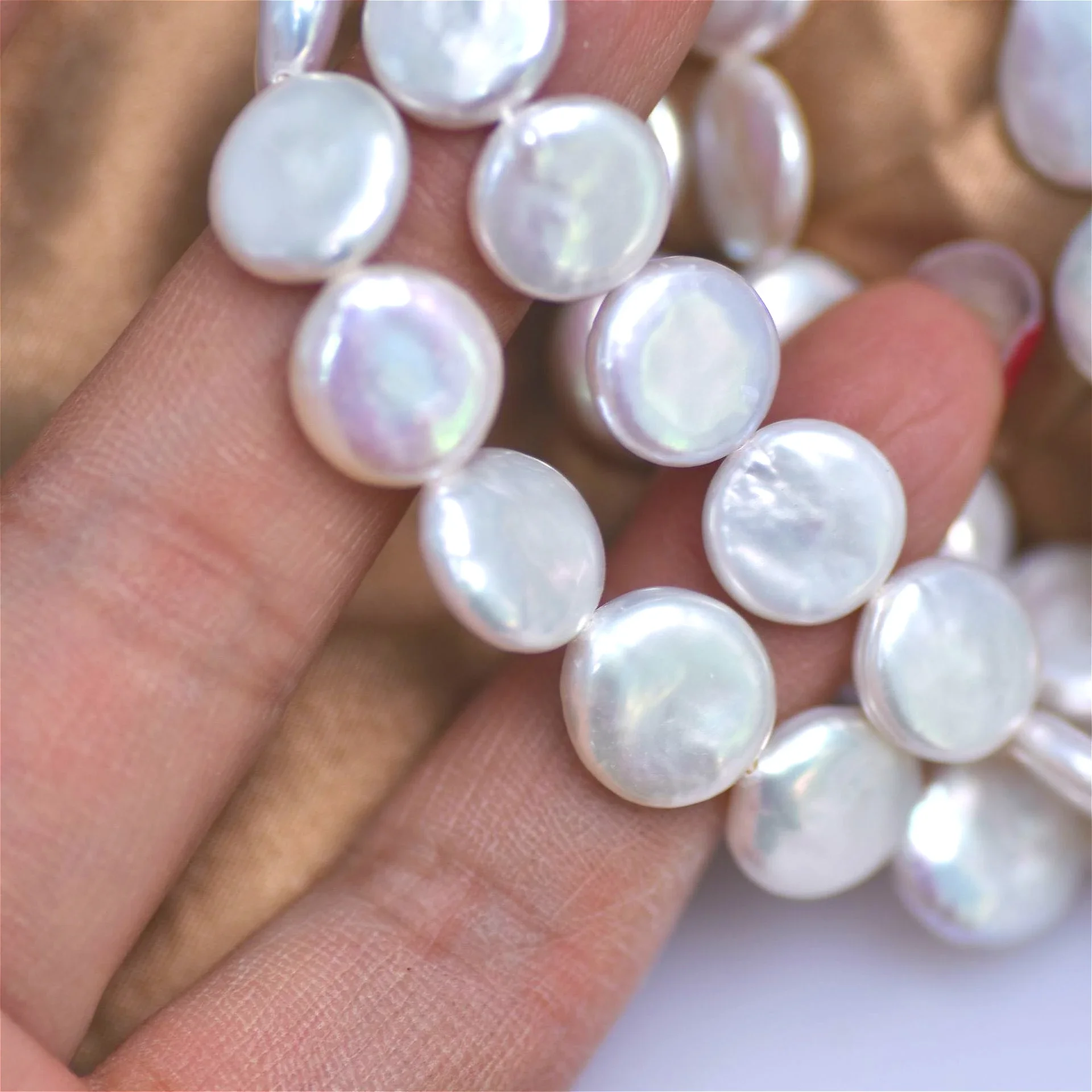 11-12mm 6A Natural Radiant Fre - Jewelry Making The Well บทวิจารณ์และราคา