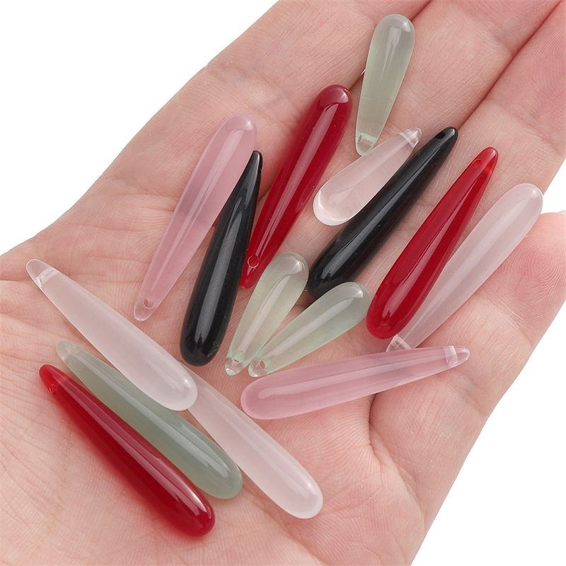 5pcs Beads Resin Teardrop Shap - Jewelry Making Resin บทวิจารณ์และราคา
