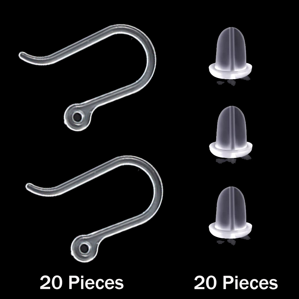 20pcs Plastic Earring Hooks Ea - Jewelry Making Resin บทวิจารณ์และราคา