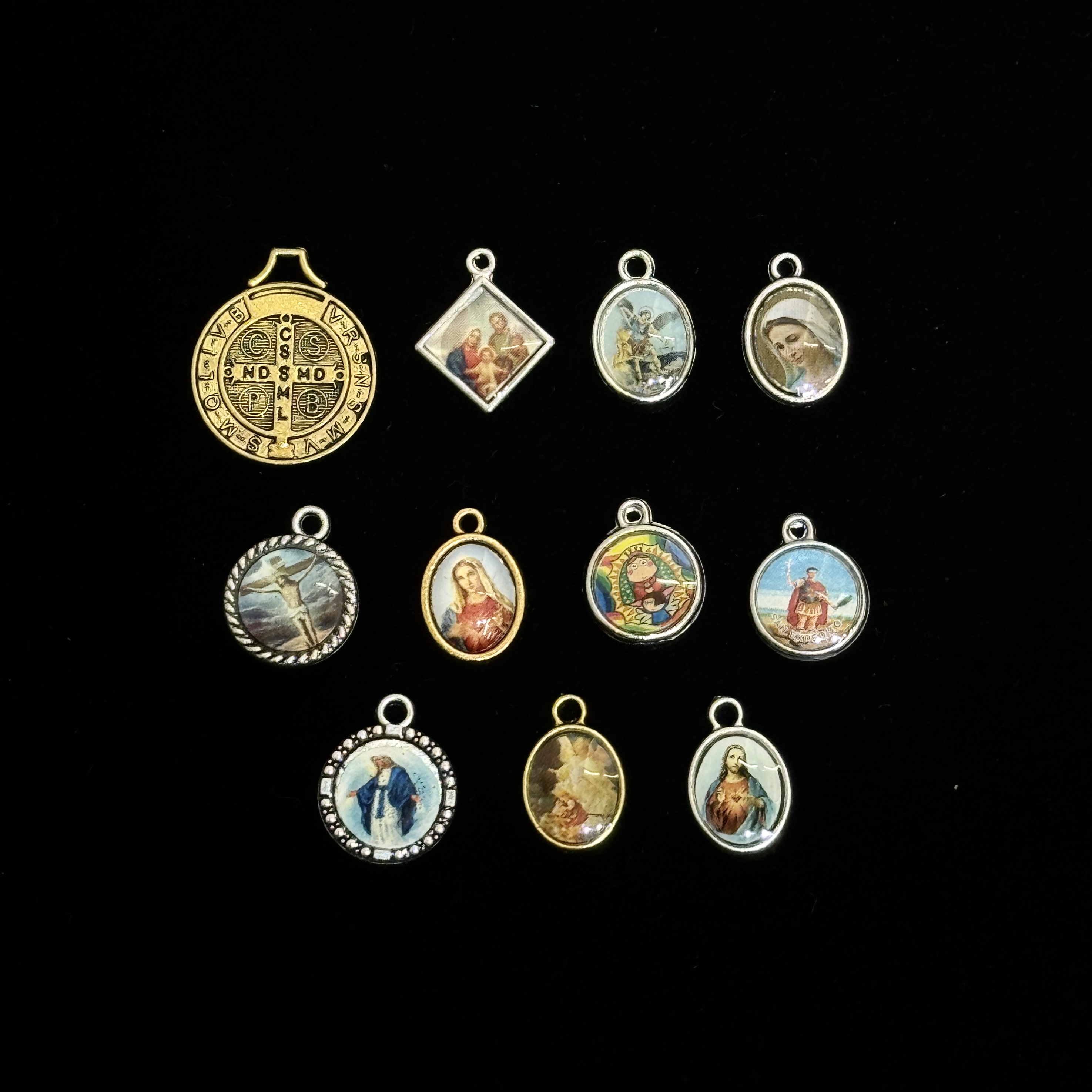 Antique Gold Double-sided St.  - Jewelry Making Dc บทวิจารณ์และราคา