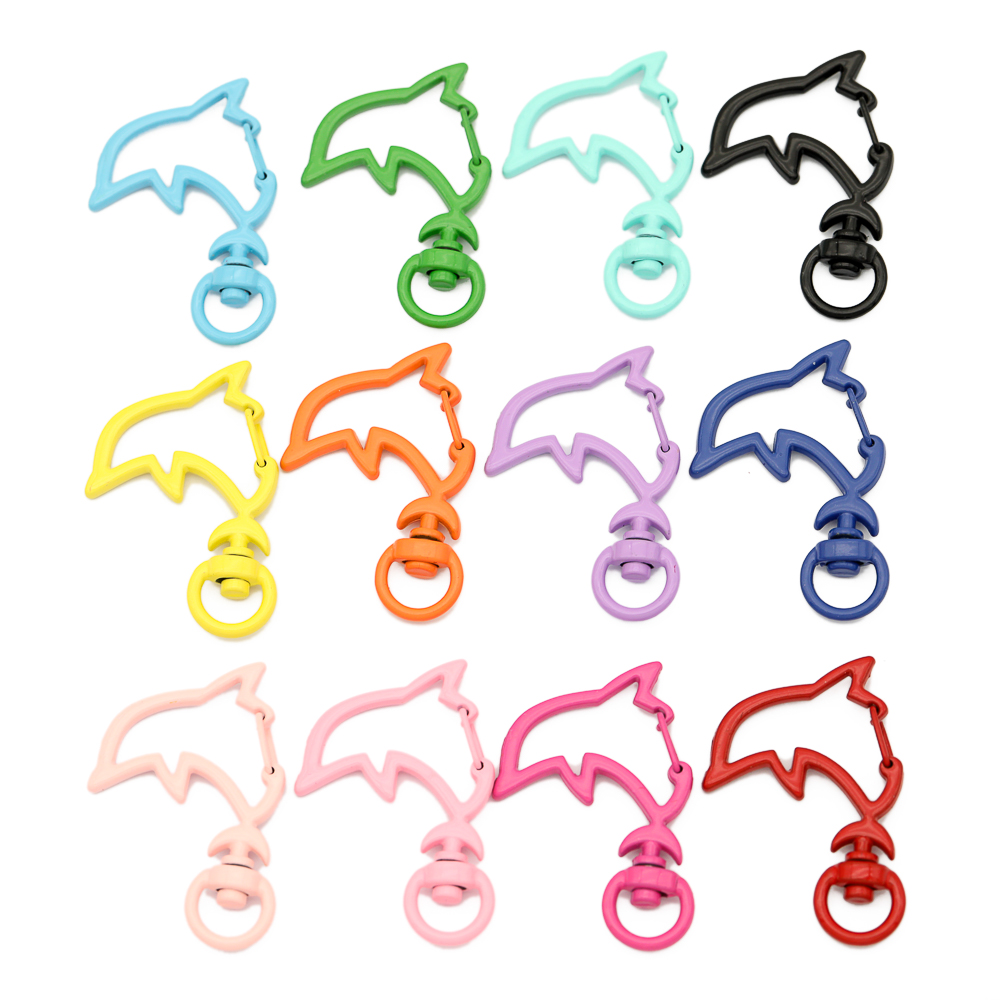 10pcs Candy Colors Metal Dolph - Jewelry Making Name บทวิจารณ์และราคา