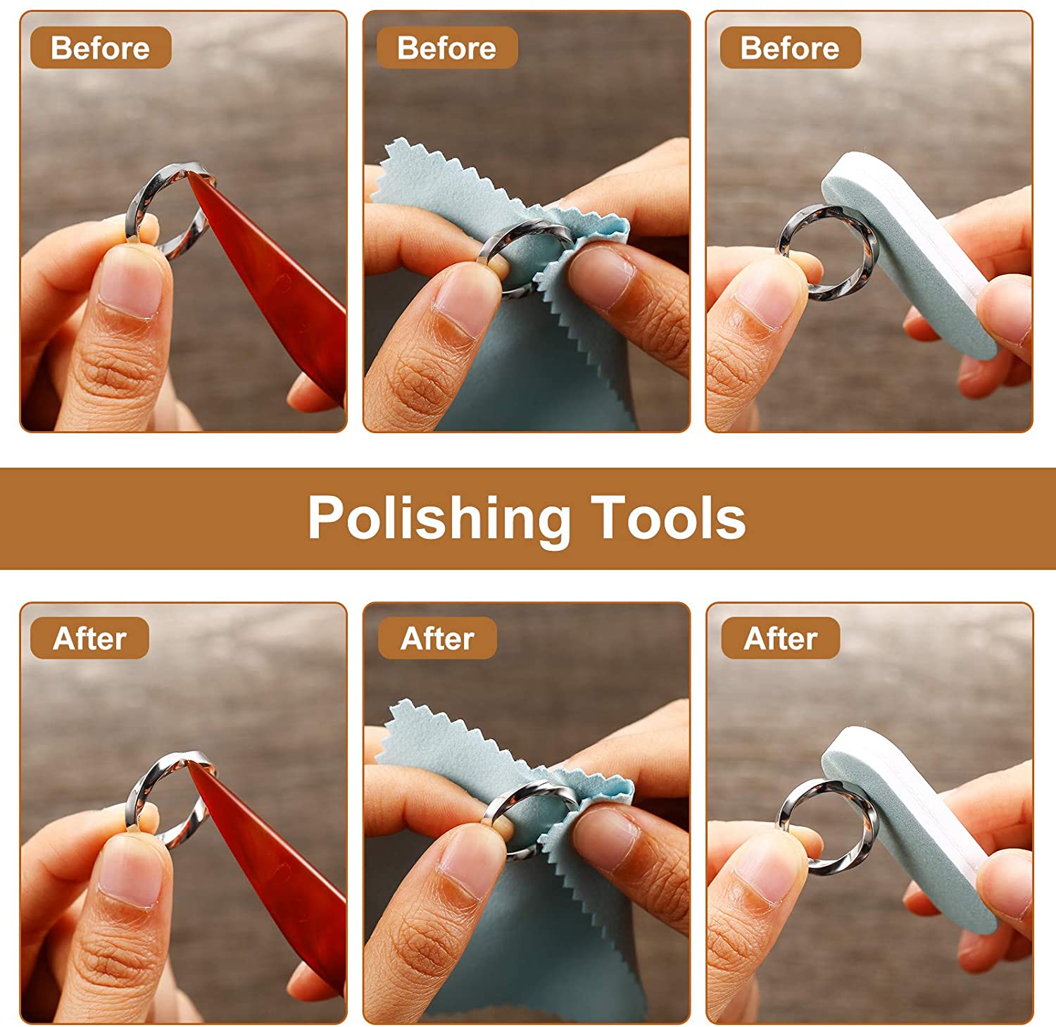 11 Pieces Of US UK Ring Mandre - Jewelry Making Hammer บทวิจารณ์และราคา