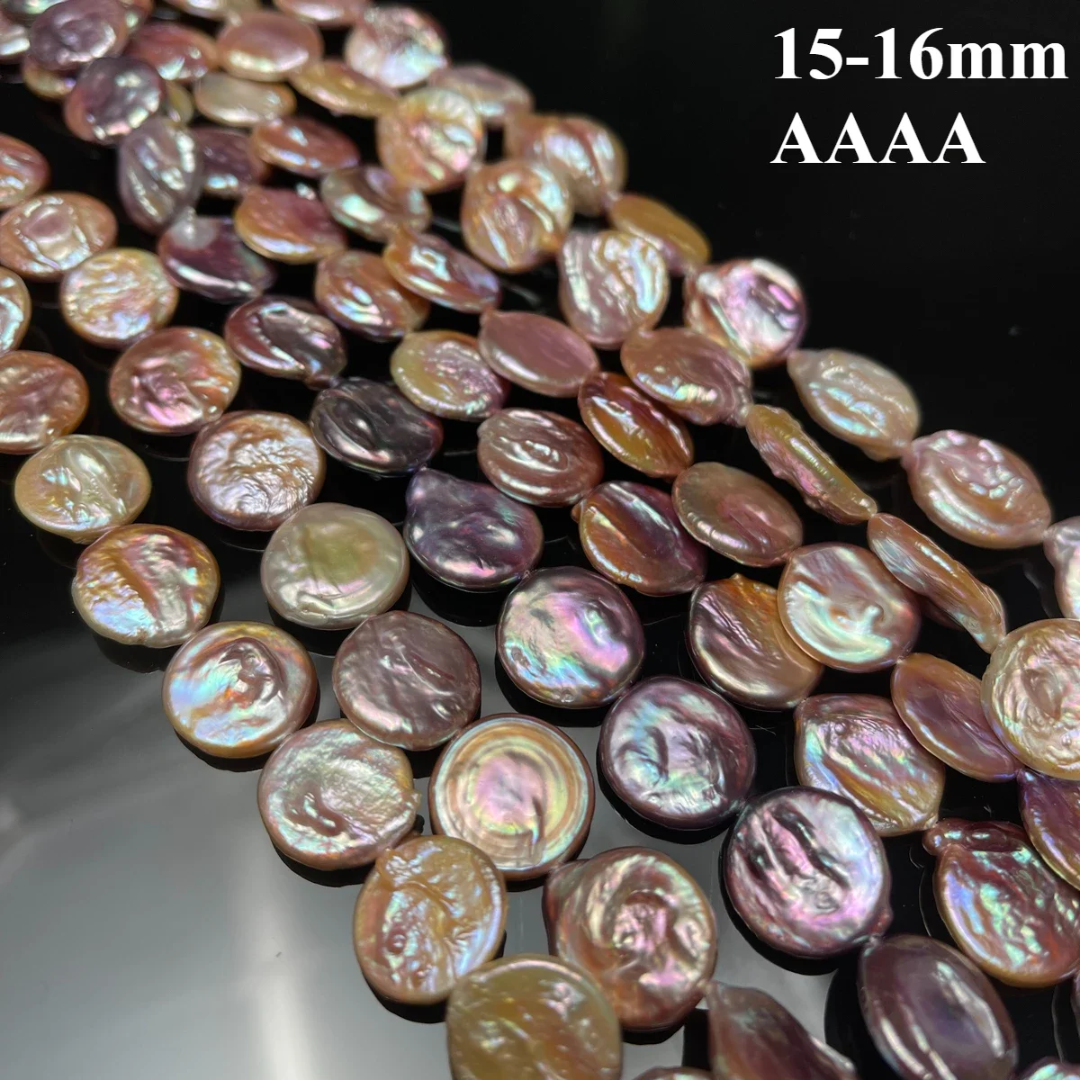 15-16mm 4A Hot Natural Freshwa - Jewelry Making The Well บทวิจารณ์และราคา