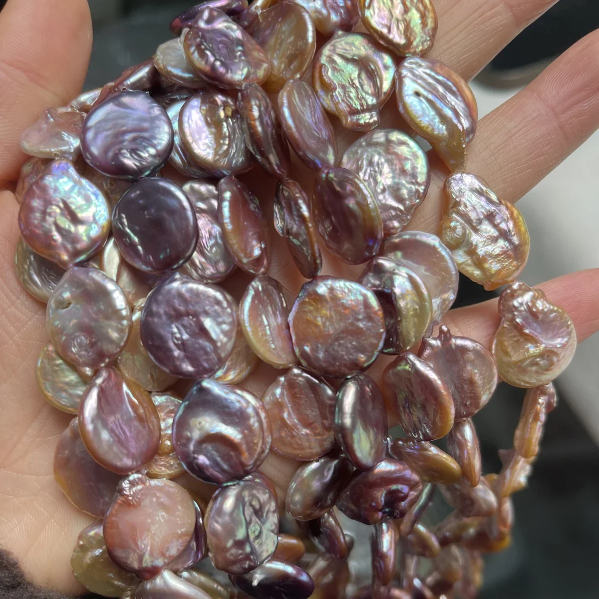 15-16mm 4A Hot Natural Freshwa - Jewelry Making The Well บทวิจารณ์และราคา