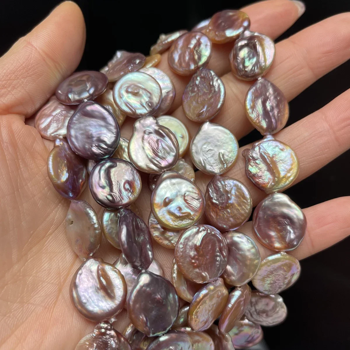 15-16mm 4A Hot Natural Freshwa - Jewelry Making The Well บทวิจารณ์และราคา