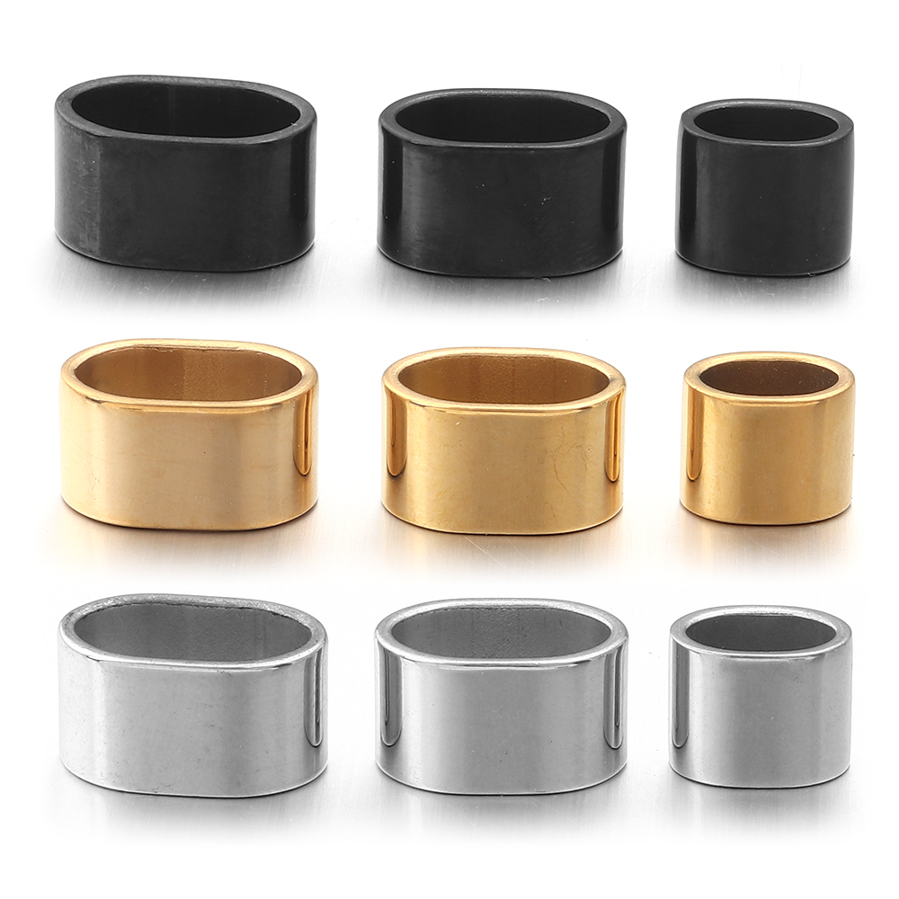 6pcs Flat Stainless Steel Tube - Jewelry Making Name บทวิจารณ์และราคา