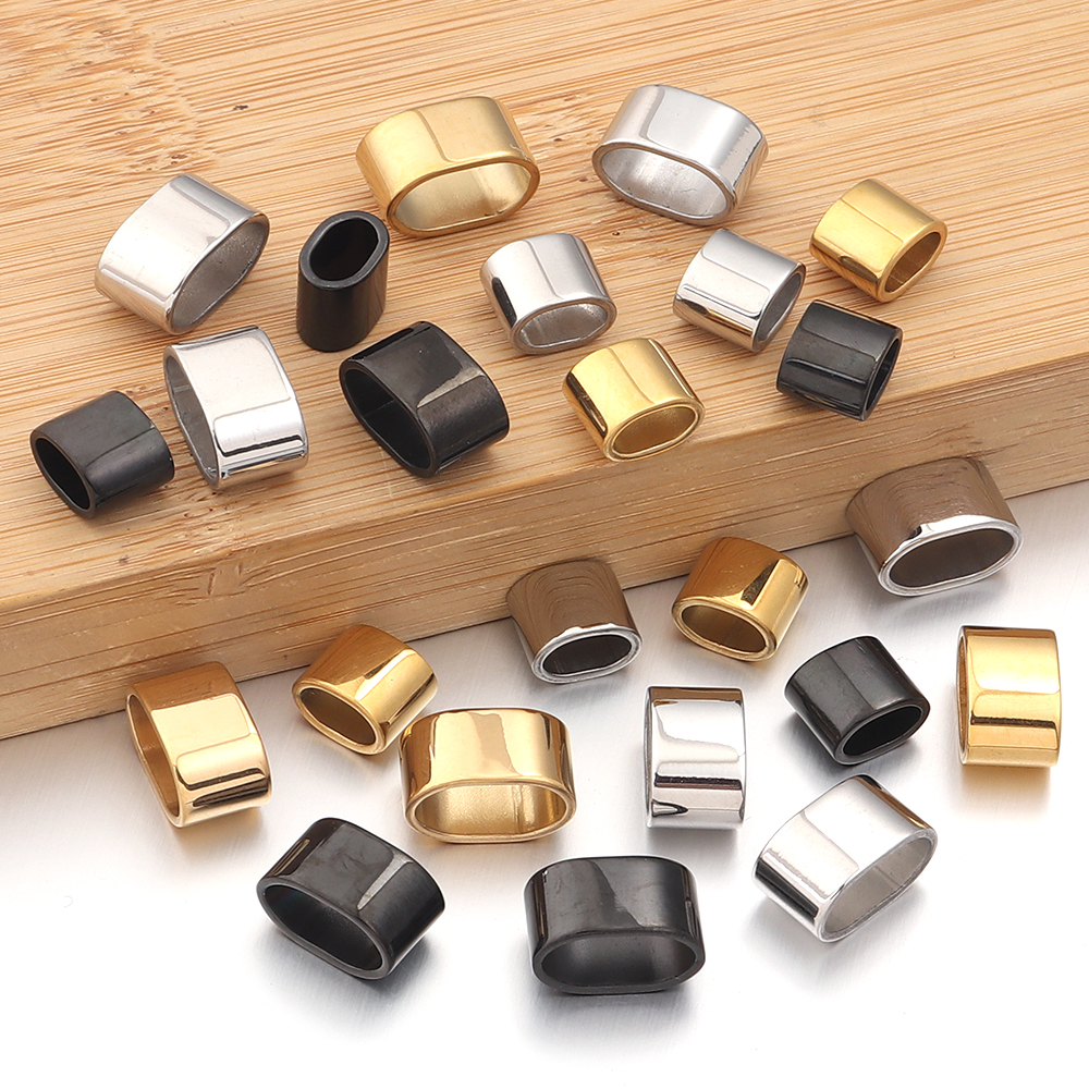 6pcs Flat Stainless Steel Tube - Jewelry Making Name บทวิจารณ์และราคา