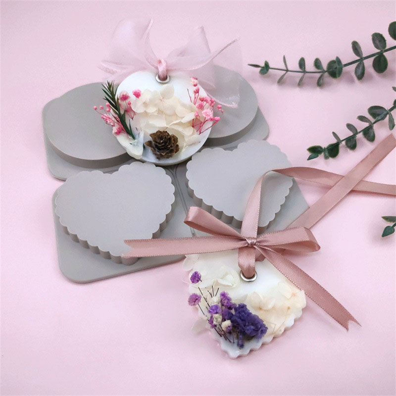 Round Heart Scented Wax Melt S - Jewelry Making Wax บทวิจารณ์และราคา