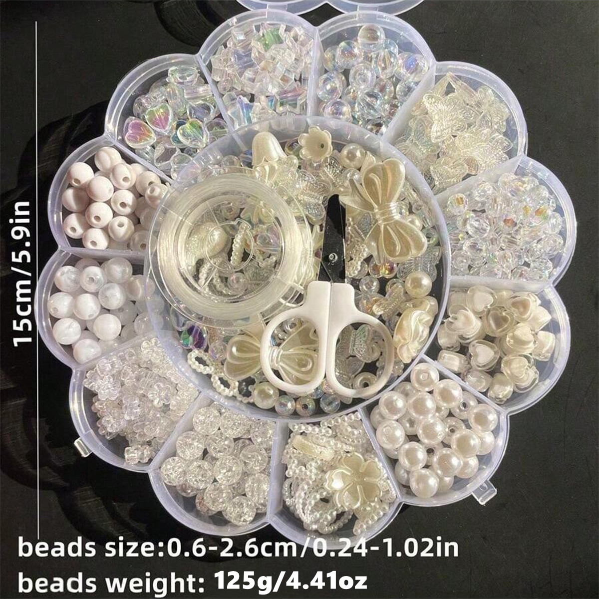 2Set/1Set 13 Grids Acrylic Flo - Jewelry Making Yarn บทวิจารณ์และราคา