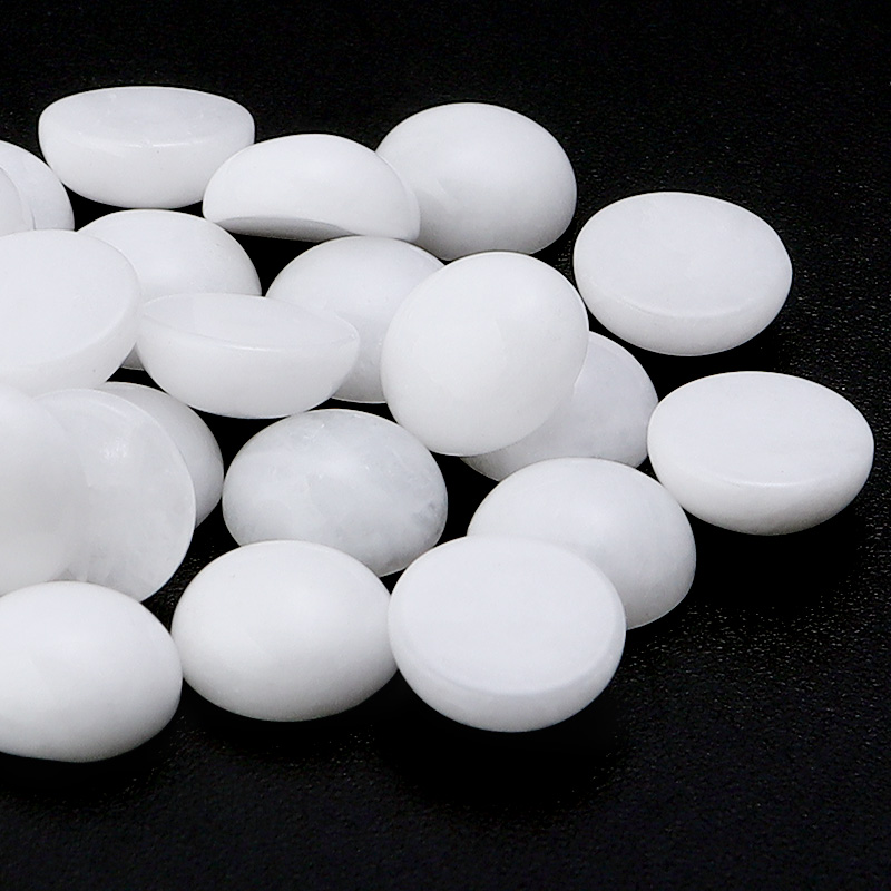 Dc 5-10pcs/lot White Jade Natu - Jewelry Making Dc บทวิจารณ์และราคา