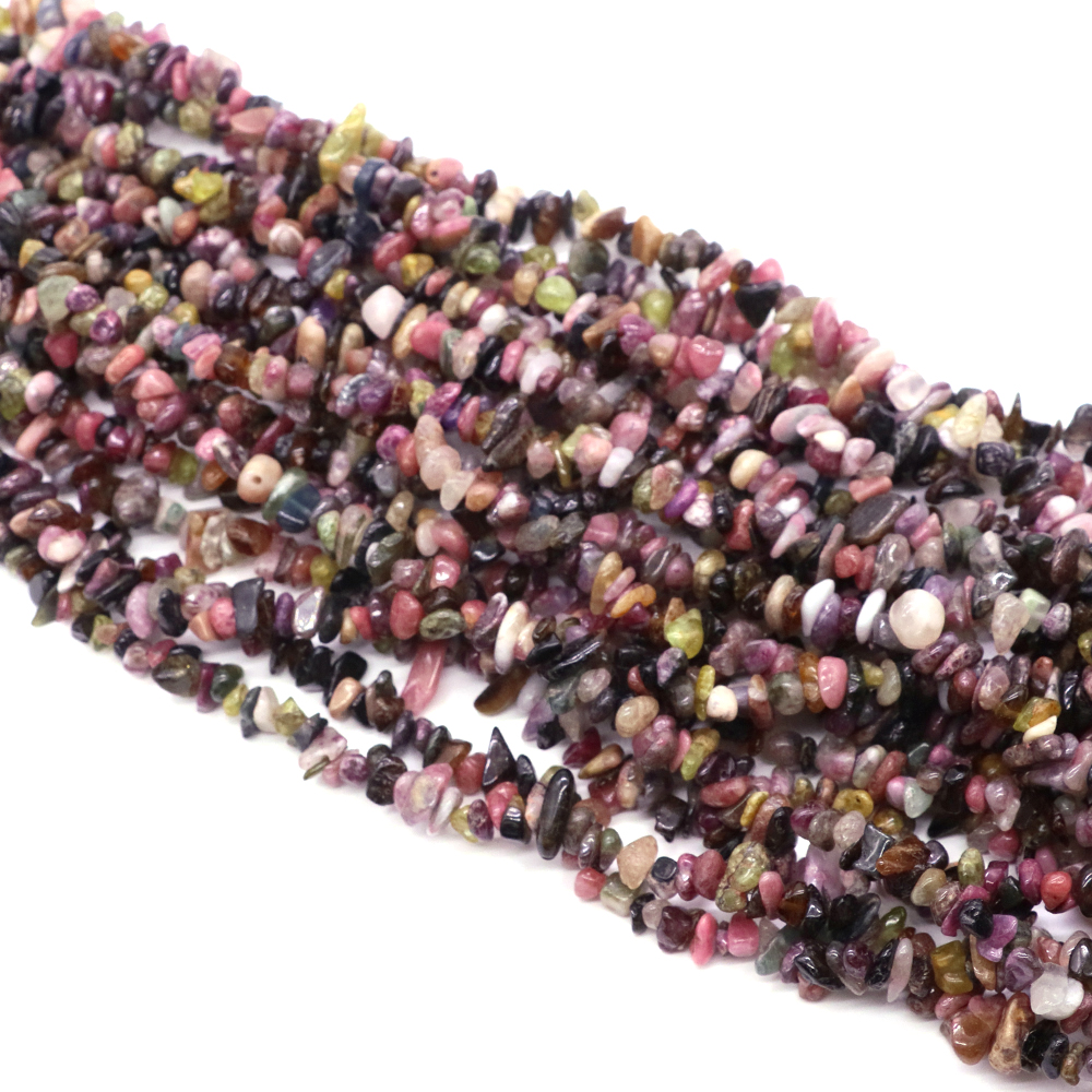 Irregular Natural Color Tourma - Jewelry Making Drill บทวิจารณ์และราคา
