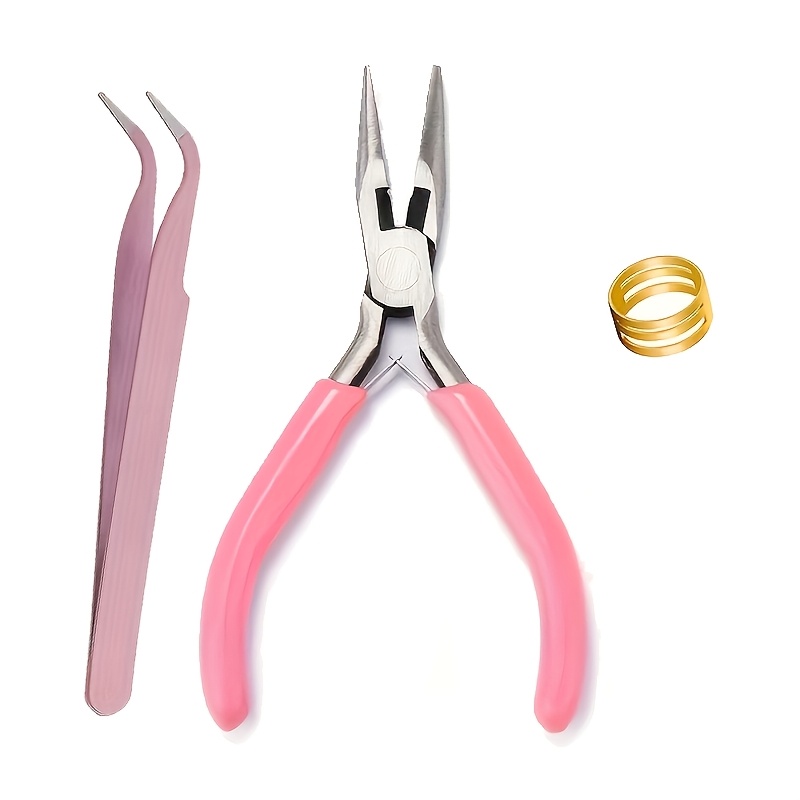 3pcs includes pink pointed pli - Jewelry Making Pliers บทวิจารณ์และราคา