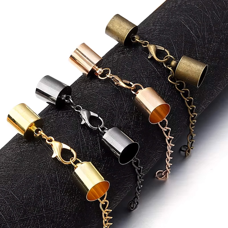 10Sets Leather Cord End Caps W - Jewelry Making Name บทวิจารณ์และราคา