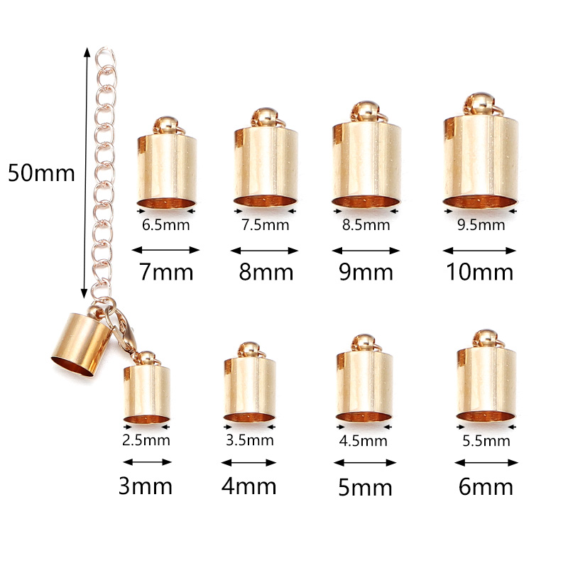 10Sets Leather Cord End Caps W - Jewelry Making Name บทวิจารณ์และราคา