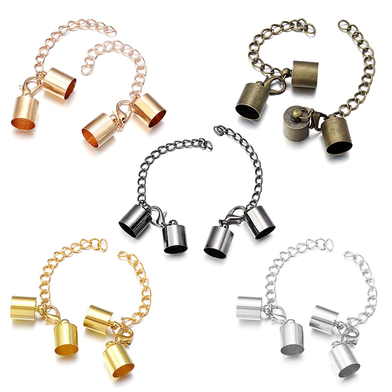 10Sets Leather Cord End Caps W - Jewelry Making Name บทวิจารณ์และราคา