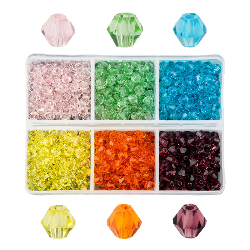 600pcs/lot 4mm 5238 bicone bea - Jewelry Making For Kids บทวิจารณ์และราคา